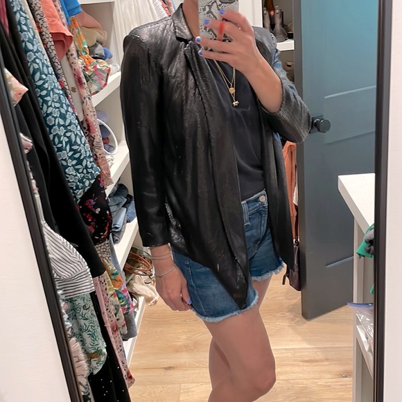 Ella Moss Black Sequin blazer, size small - Picture 8 of 8